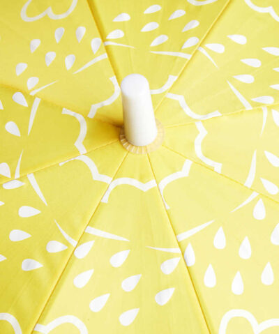 Grass & Air Farbwechselnder Regenschirm | Gelb