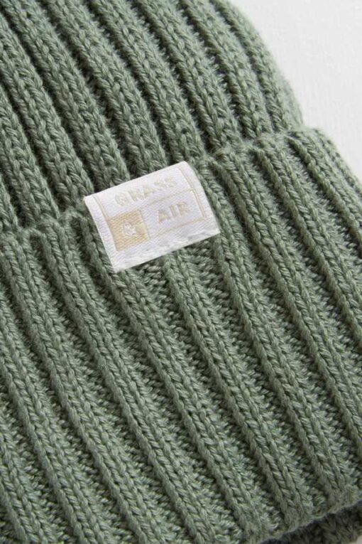 Grass & Air Beanie Mütze | Khaki