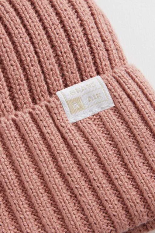 Grass & Air Beanie Mütze | Rose