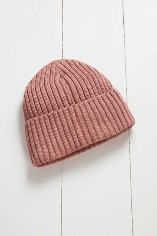 Grass & Air Beanie Mütze | Rose