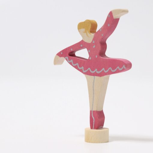 Grimm's Geburtstagsring Steckfigur | Ballerina Rubinrot