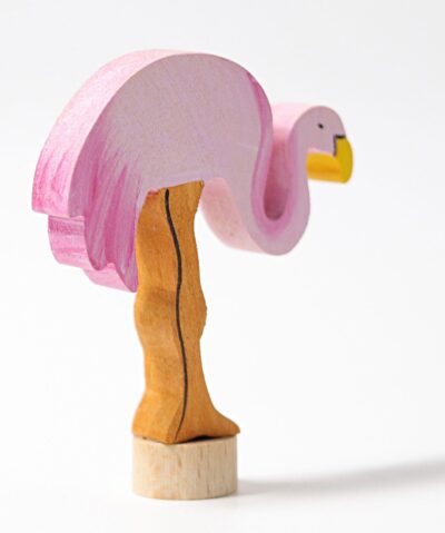 Grimm's Geburtstagsring Steckfigur | Flamingo