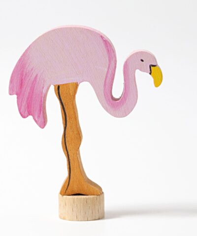 Grimm's Geburtstagsring Steckfigur | Flamingo