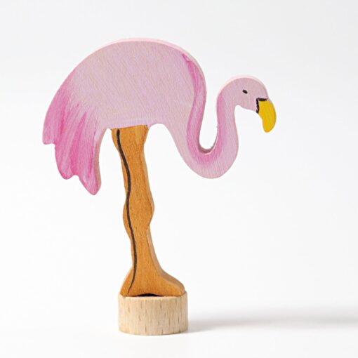 Grimm's Geburtstagsring Steckfigur | Flamingo