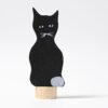 Grimm's Geburtstagsring Steckfigur | Schwarze Katze