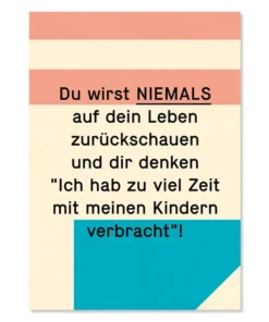 Kleine Prints Postkarte | Kinderzeit