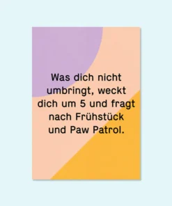 Kleine Prints Postkarte | Paw Patrol