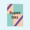 Kleine Prints Postkarte | Super Omi