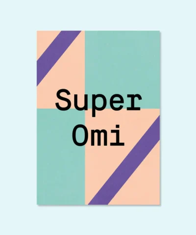 Kleine Prints Postkarte | Super Omi