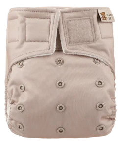 Happy Bear Stoffwindel ALL-IN-ONE (4-15Kg) | Nougat