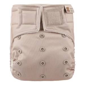 Happy Bear Stoffwindel ALL-IN-ONE (4-15Kg) | Nougat