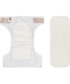 Happy Bear Stoffwindel ALL-IN-ONE (4-15Kg) | Nougat