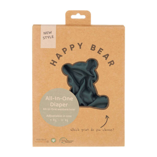 Happy Bear Stoffwindel ALL-IN-ONE | OLIVE