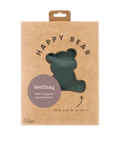 HappyBear WETBAG / NASSTASCHE | Olivegrün