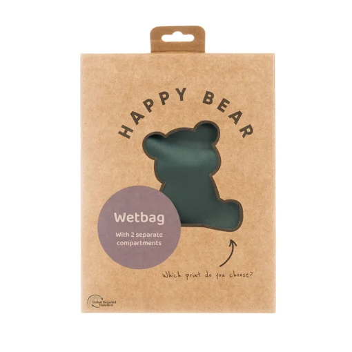 HappyBear WETBAG / NASSTASCHE | Olivegrün