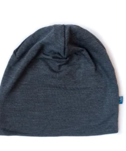 Glückskind ERW Beanie Merinowolle & Tencel | Anthrazit