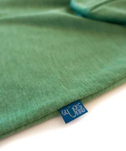 Glückskind ERW Beanie Merinowolle & Seide | Waldgrün