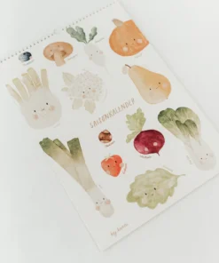 Hej Hanni Saisonkalender für Kinder A3 immerwährend