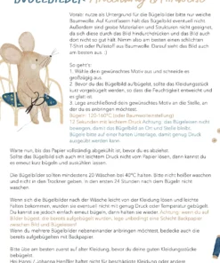 Hej Hanni BÜGELBILDERSET Anleitung