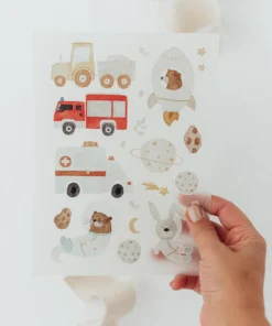 Hej Hanni BÜGELBILDER SET A5 | FAHRZEUGE
