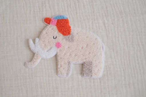 Hej Hanni Bügelpatch flauschig (Chenillepatch) | Mammut – Bild 3