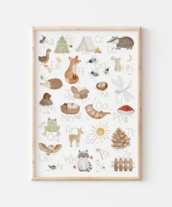 Hej Hanni Poster A3 | Wald ABC