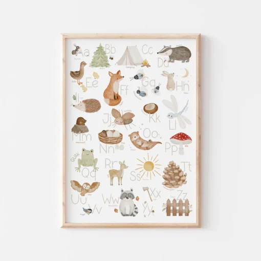 Hej Hanni Poster A3 | Wald ABC