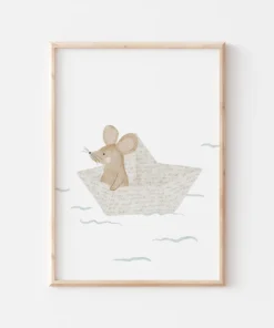 Hej Hanni Poster A4 | Maus Bootstour