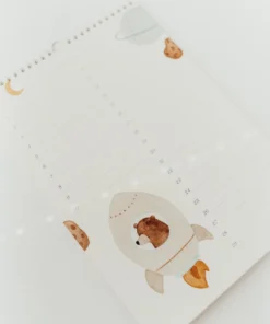 Geburtstagskalender Kinder A4