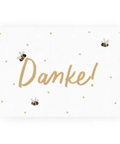 Postkarte Biene | DANKE