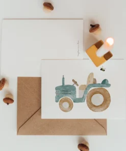 Postkarte | Traktor