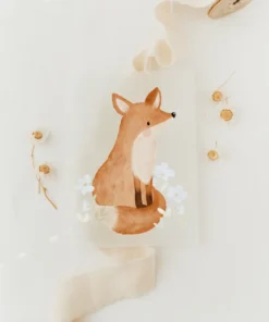 Hej Hanni BÜGELBILD | Fuchs Blumen