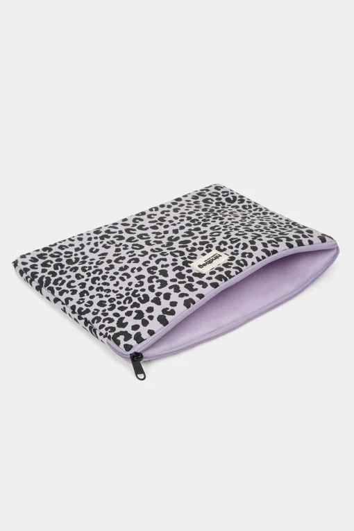 Hindbag Laptoptasche AVA | LEOPARD FLIEDER – Bild 2