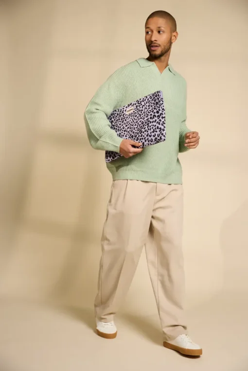 Hindbag Laptoptasche AVA | LEOPARD FLIEDER – Bild 6
