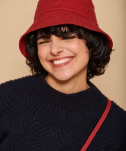 Alternative view of Hindbag Fischerhut Bob | terracotta