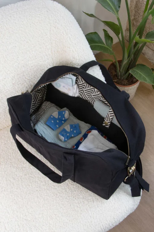 Hindbag WICKELTASCHE Basile | schwarz – Bild 8