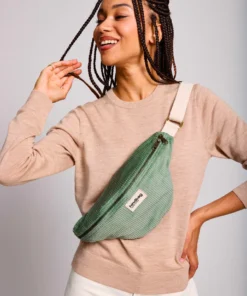 Hindbag Bio Cord Bauchtasche OLIVIA | mint