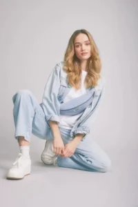 Hindbag Bauchtasche OLIVIA | denim blau