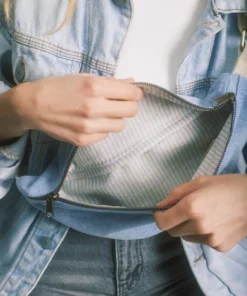 Hindbag Bauchtasche OLIVIA | denim blau