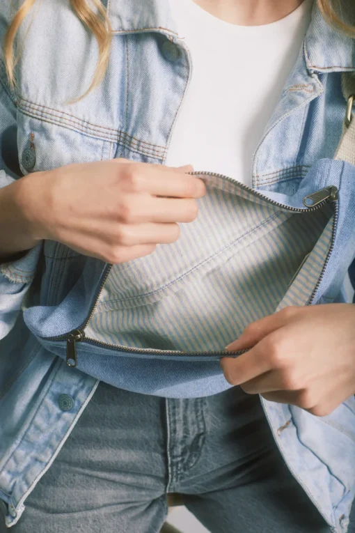 Hindbag Bauchtasche OLIVIA | denim blau