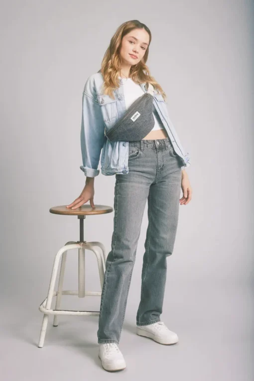 Hindbag Bauchtasche OLIVIA | denim grau