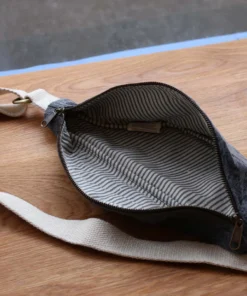 Hindbag Bauchtasche OLIVIA | denim grau