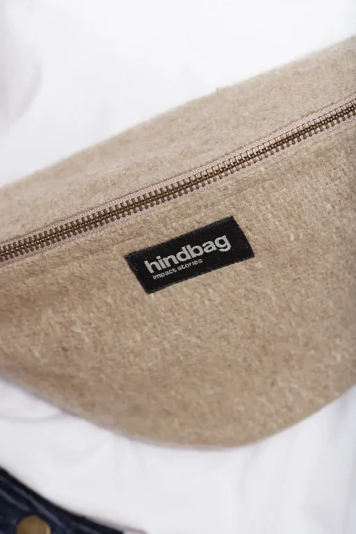 Hindbag Bauchtasche OLIVIA | Wolle beige