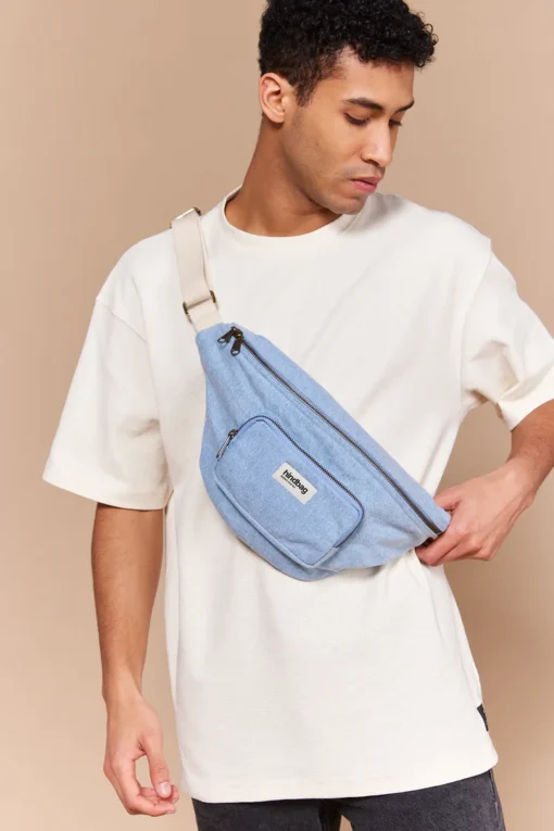 Hindbag Bauchtasche SOFIA XL | denim blau