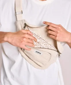 Alternative view of Hindbag Bauchtasche SOFIA XL | Jute