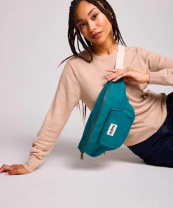 Hindbag Bauchtasche SOFIA XL | pfauenblau