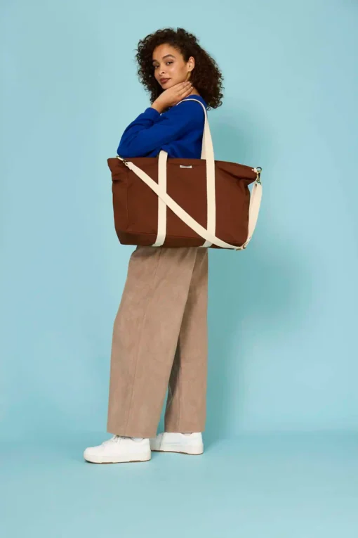 Hindbag Tasche JEAN | Chocolat – Bild 7
