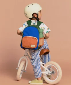 Hindbag Kinder Rucksack ROMY | Tricolor königsblau