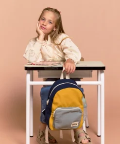 Hindbag Kinder Rucksack ROMY | Tricolor senf