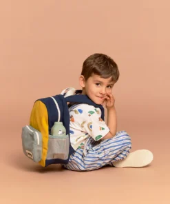 Alternative view of Hindbag Kinder Rucksack ROMY | Tricolor senf